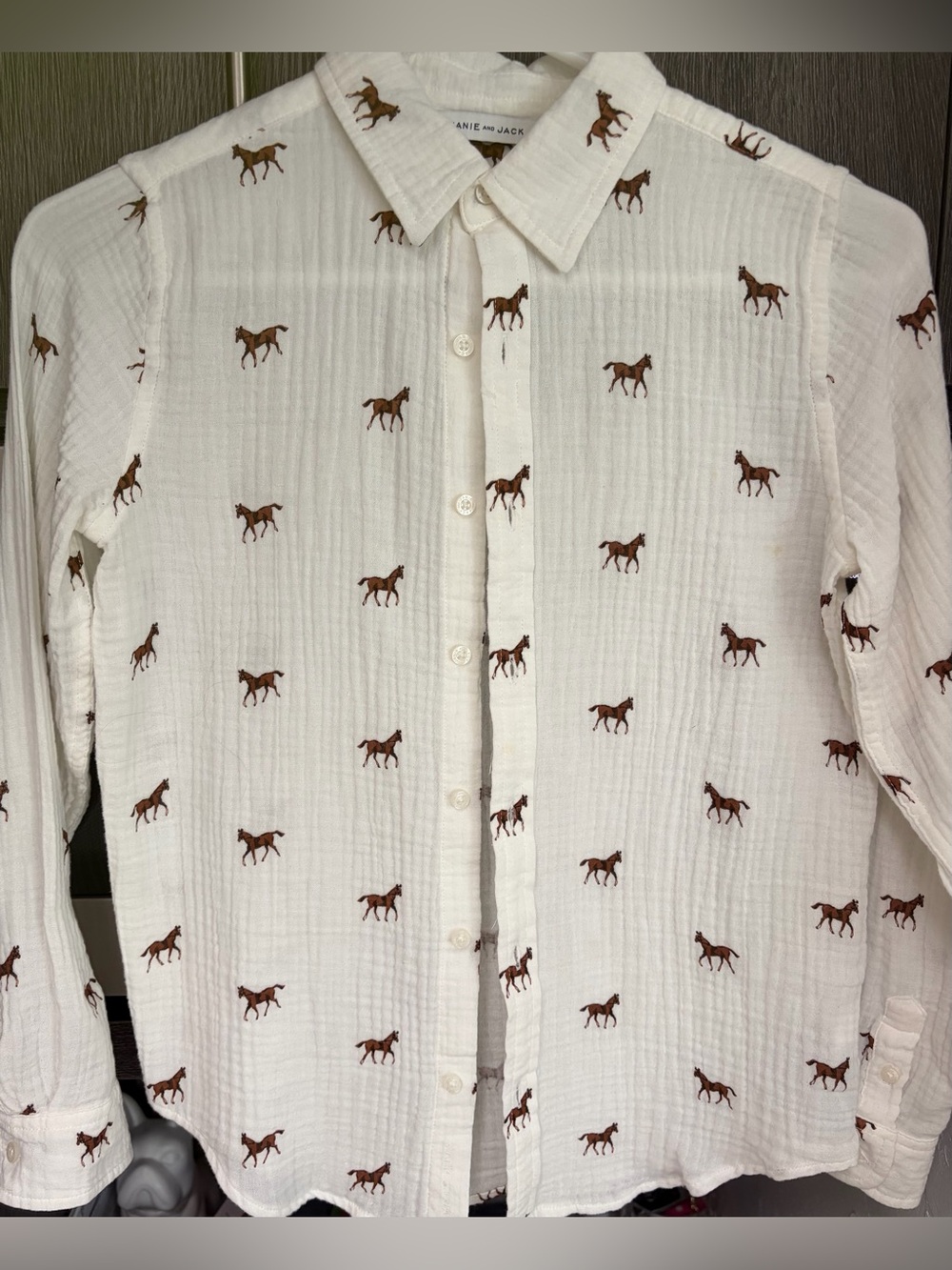 Long sleeve boys shirt